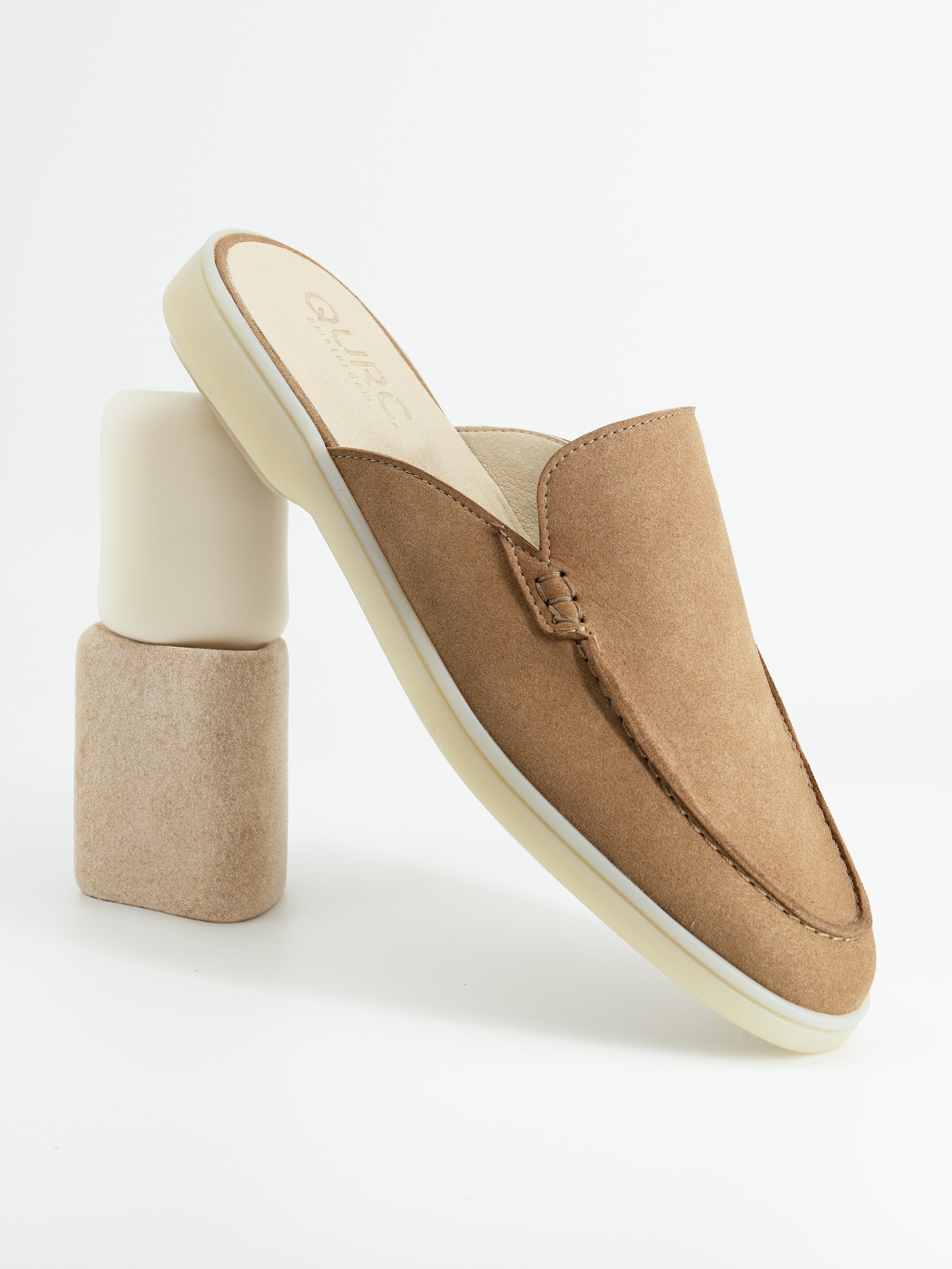 Tierri Slide - Taupe